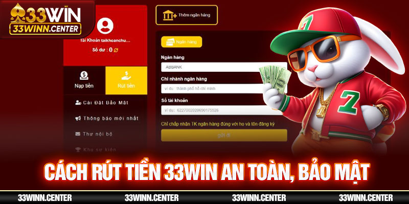 Lĩnh thưởng tại 33WIN trong tầm tay với 3 bước