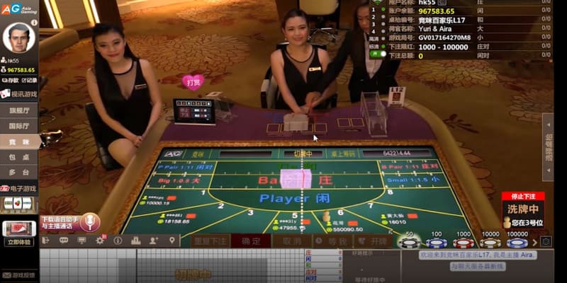 Baccarat - Tựa game ăn khách nhất đến từ Asia Gaming