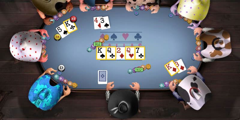 Những hành động của hội viên khi chơi Poker 33Win