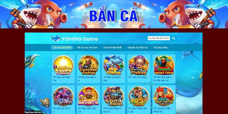 Top những game Fishing online hot 33Win