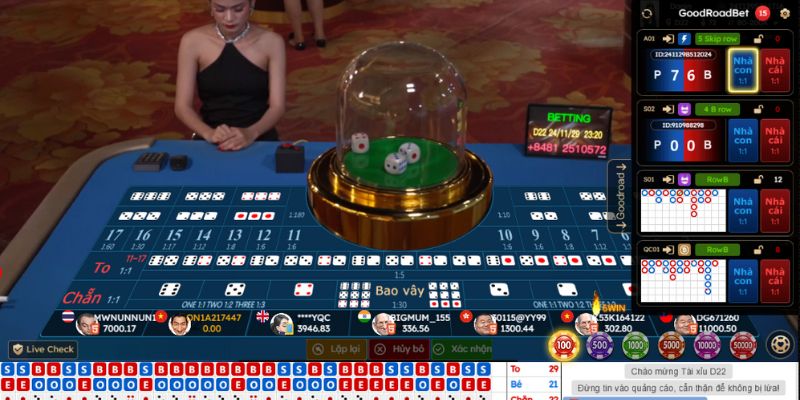 Trò chơi Tài Xỉu hấp dẫn tại Casino